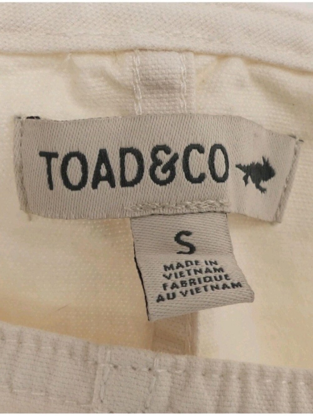 Toad&Co Off-white Women's Casual Jumper - Picture 2 of 2